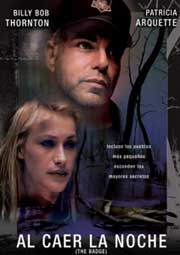 Cartel de Al caer la noche