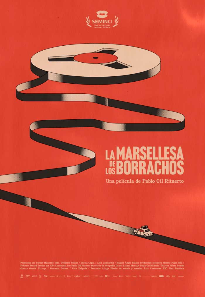 La marsellesa de los borrachos - cartel