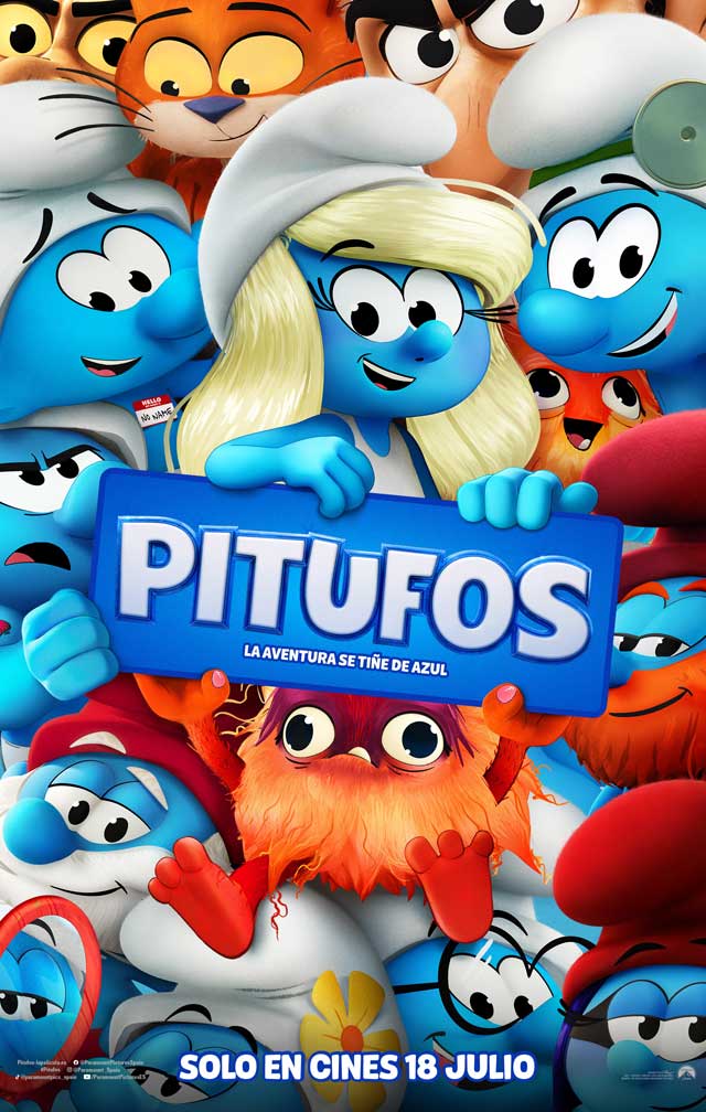 Pitufos - cartel