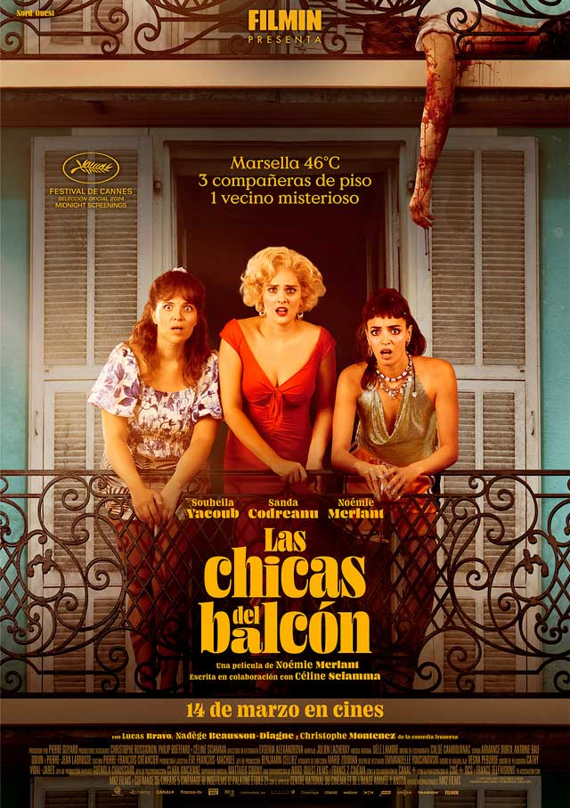Las chicas del balcón - cartel