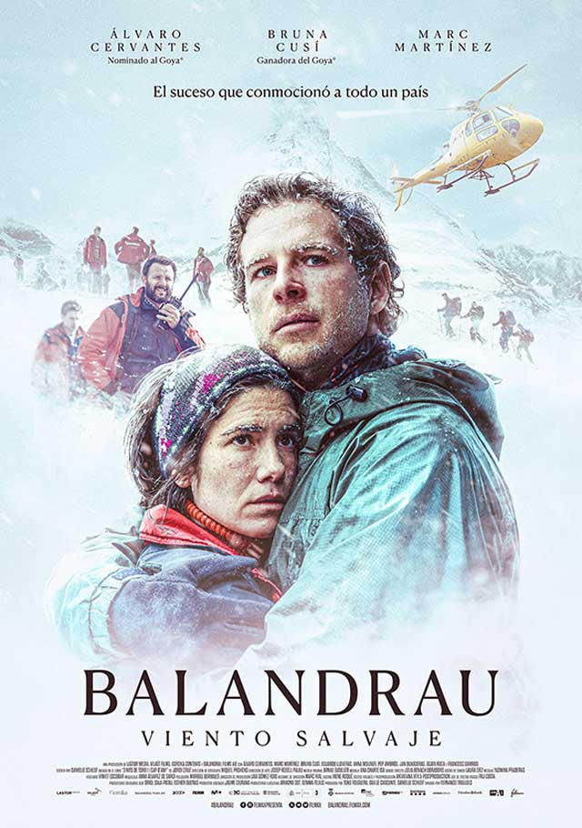 Balandrau, viento salvaje - cartel