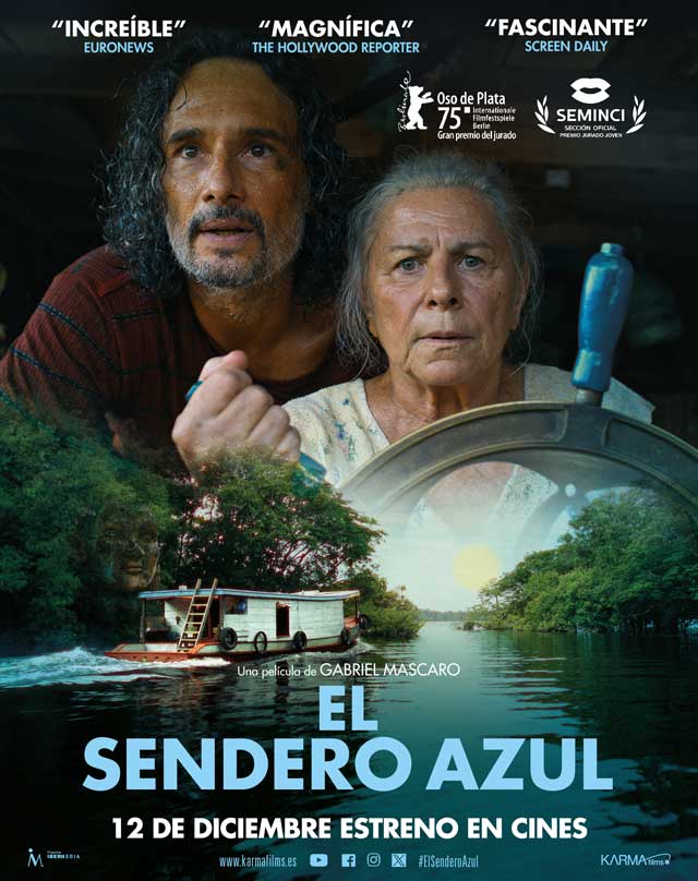 El sendero azul - cartel