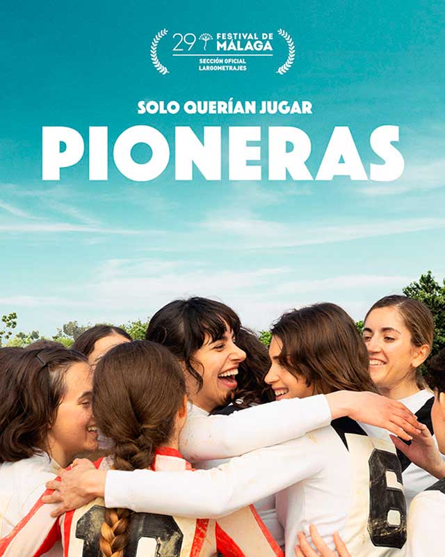Pioneras: Solo querían jugar - cartel