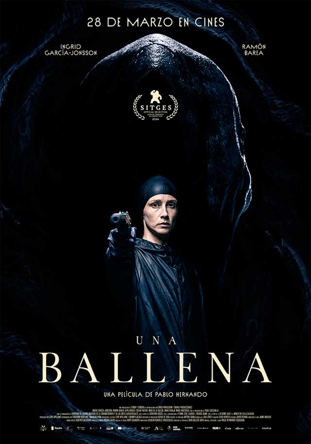 Una ballena - cartel