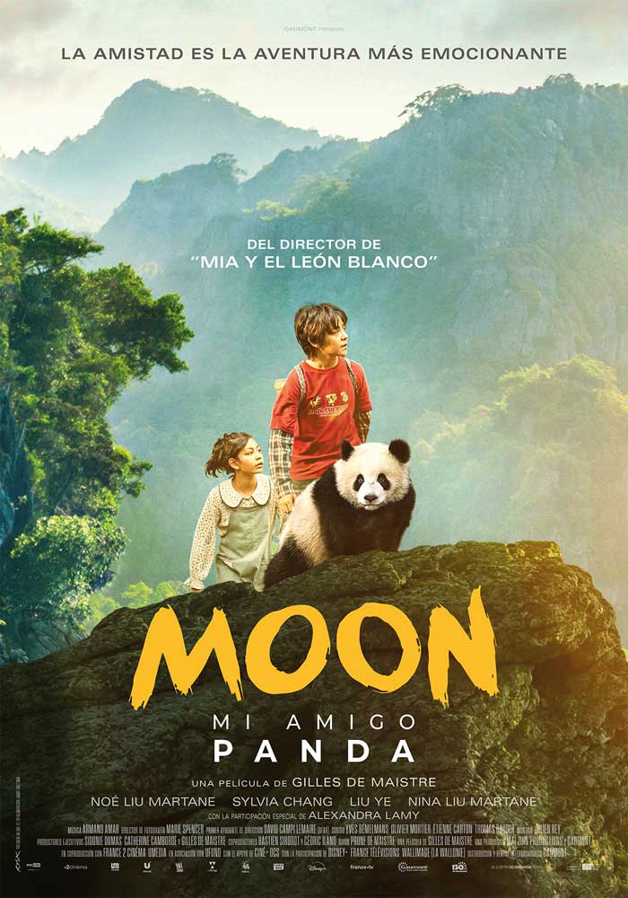 Moon, mi amigo panda - cartel
