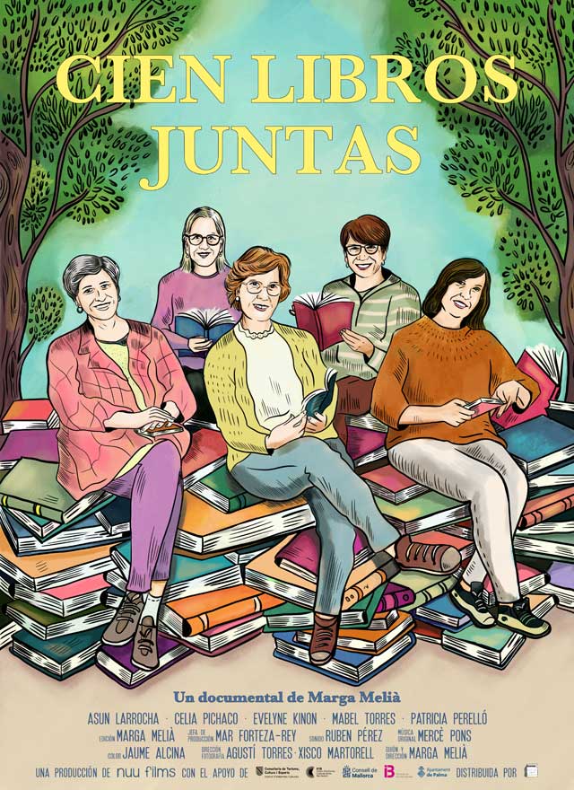 Cien libros juntas - cartel