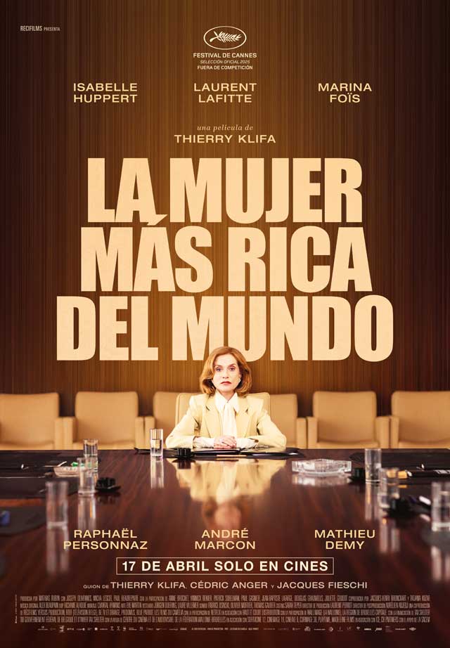 La mujer más rica del mundo - cartel