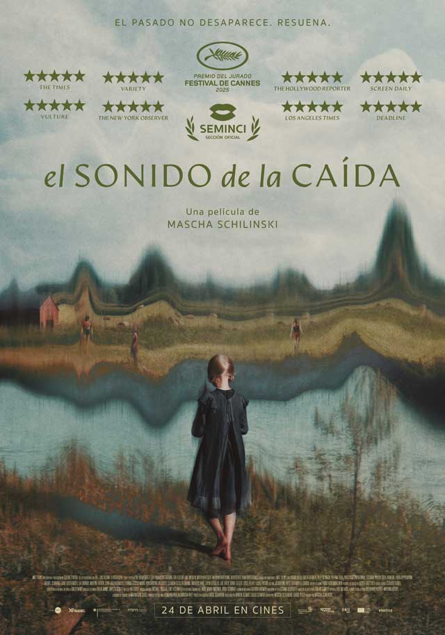 El sonido de la caída - cartel