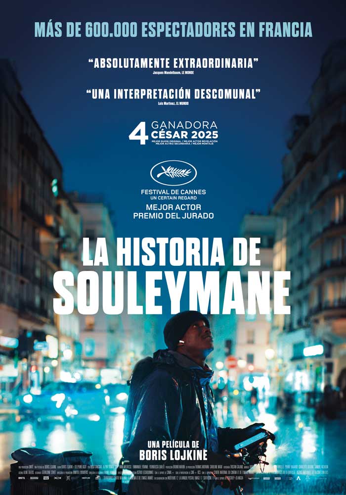 La historia de Souleymane - cartel