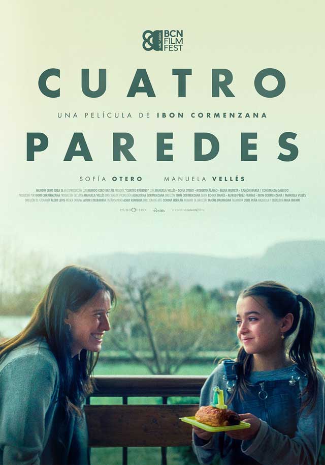 Cuatro paredes - cartel