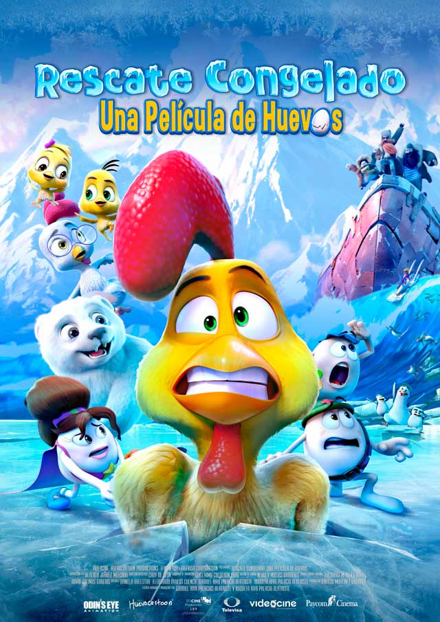 Rescate congelado. Una película de huevos - cartel