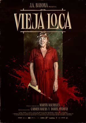 Cartel de Vieja loca