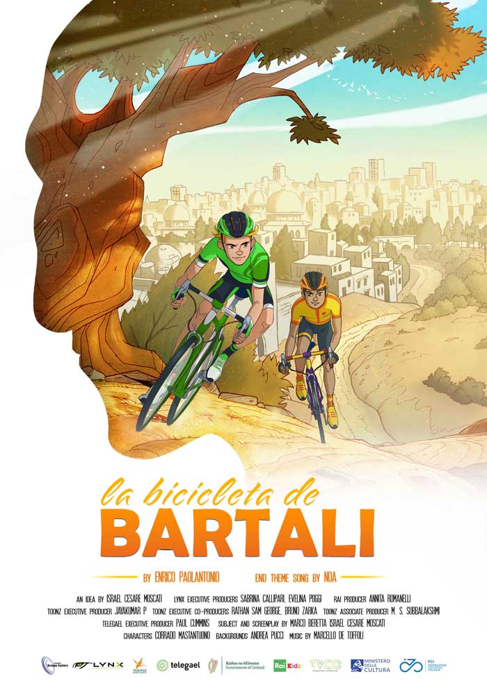 La bicicleta de Bartali - cartel