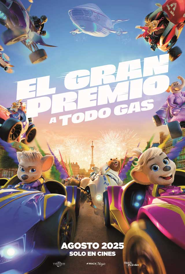 El gran premio: A todo gas - cartel teaser