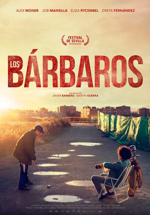 Los bárbaros - cartel