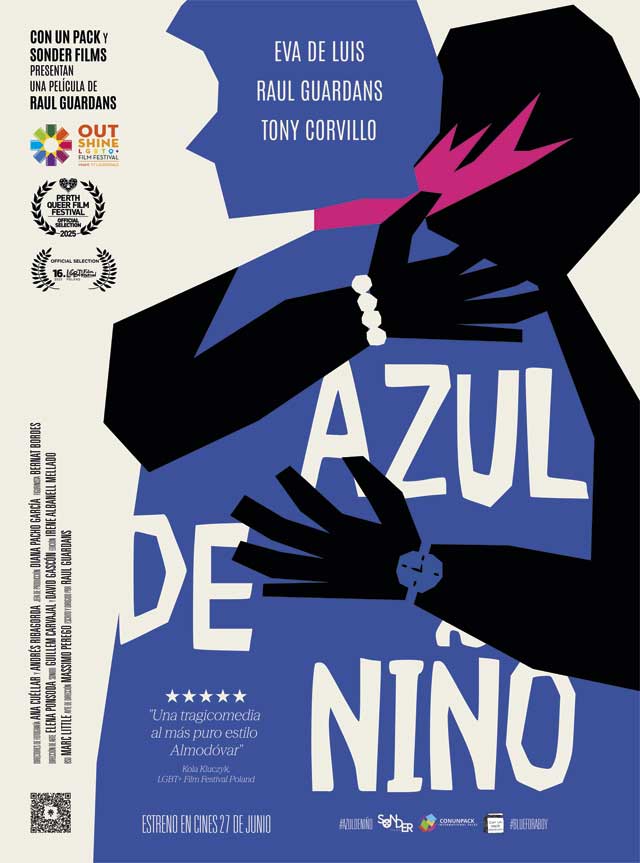 Azul de niño - cartel