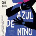Azul de niño cartel reducido