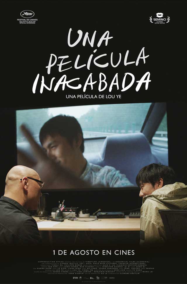 Una película inacabada - cartel