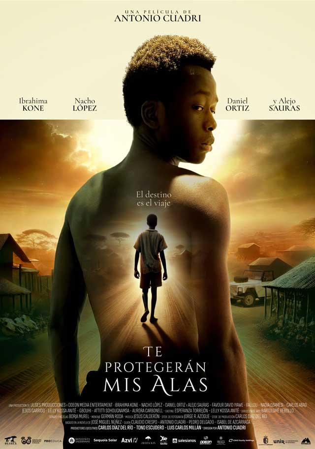Te protegerán mis alas - cartel