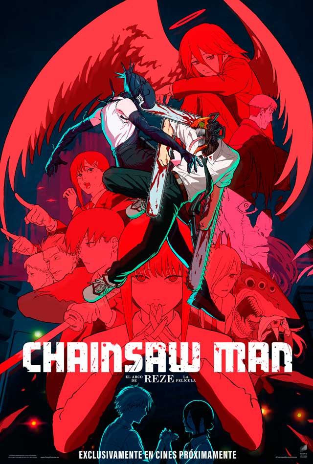 Chainsaw man - la película: El arco de Reze - cartel