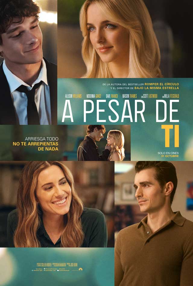 A pesar de tí - cartel