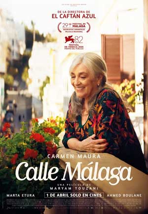 Cartel de Calle Málaga