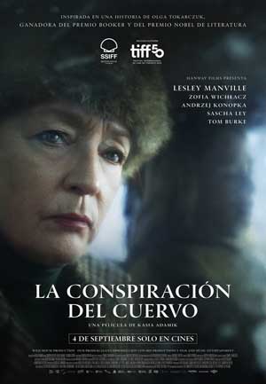 Cartel de La conspiración del cuervo