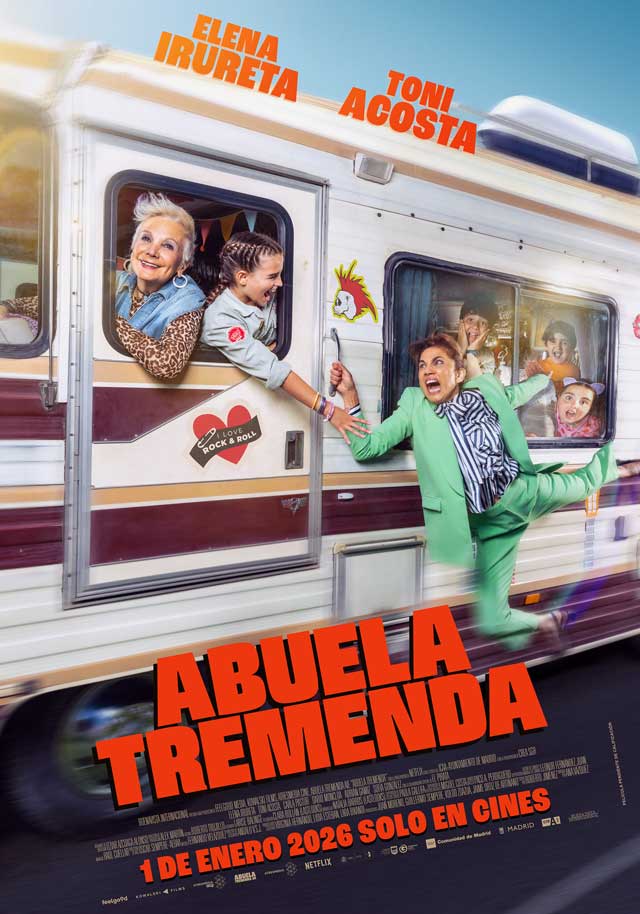 Abuela tremenda - cartel
