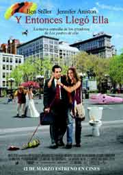Cartel de Y entonces llegó ella