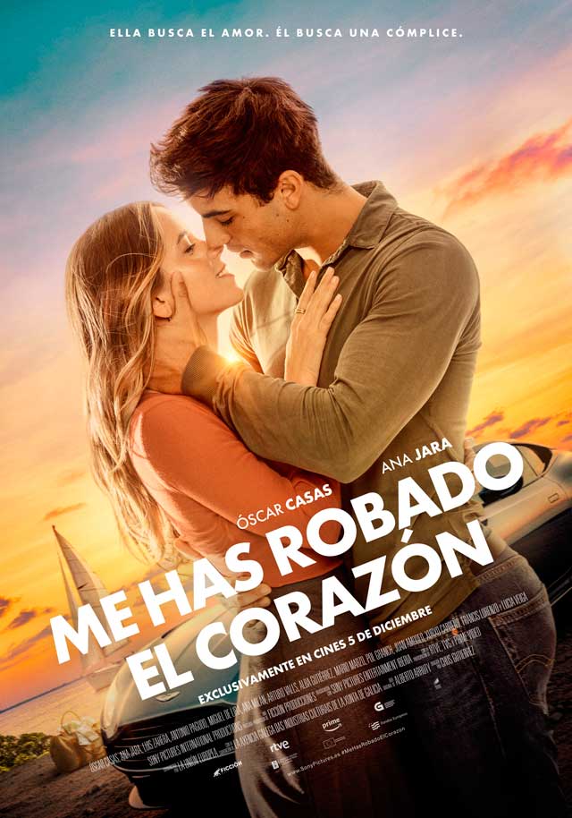 Me has robado el corazón - cartel Beso