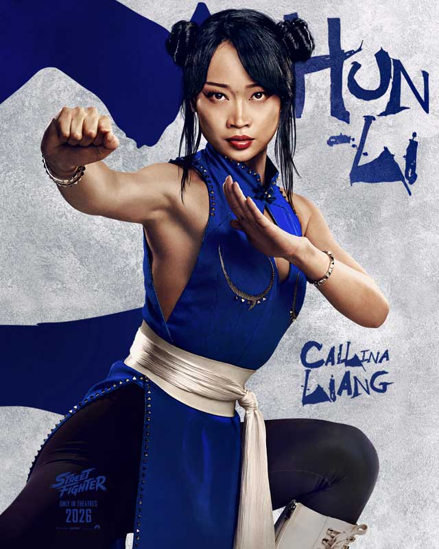 Street Fighter - cartel Callina Liang es Chun-Li