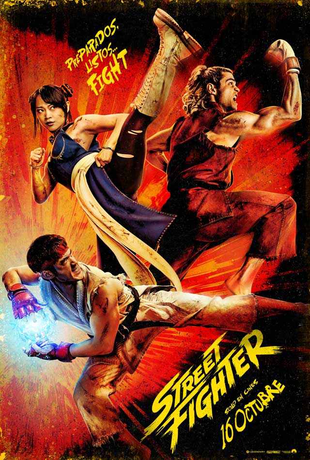 Street Fighter - cartel teaser - Legendario