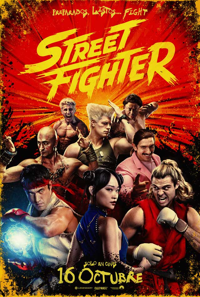 Street Fighter - cartel teaser - Buenos chicos
