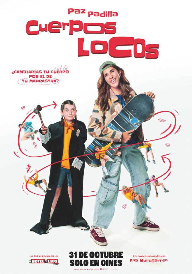 Cuerpos locos - cartel