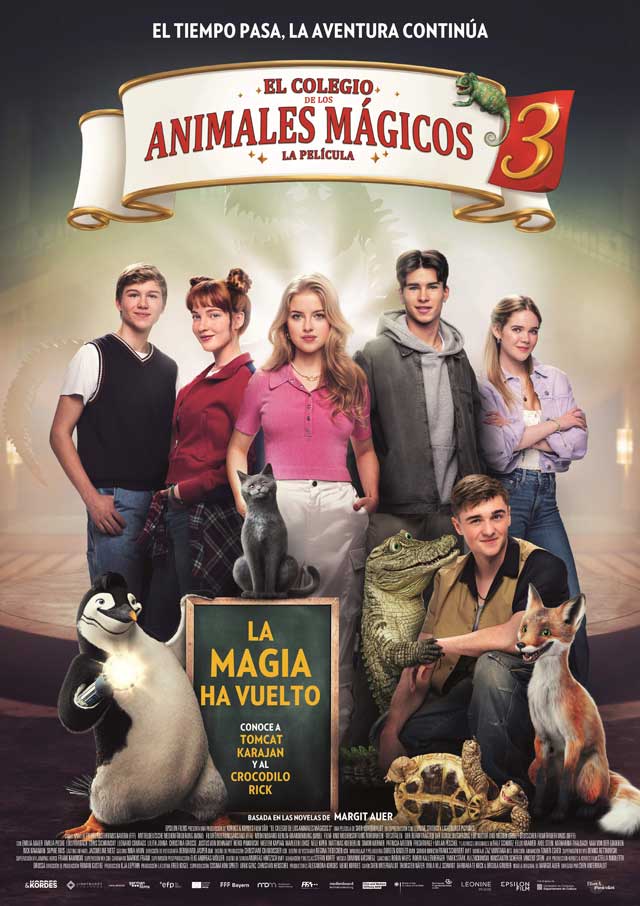 El colegio de los animales mágicos 3 - cartel