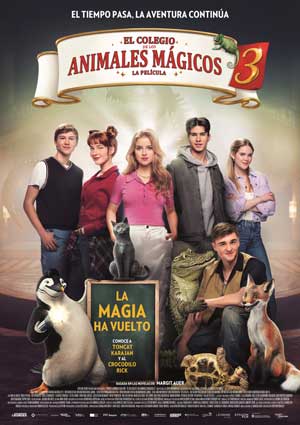 Cartel de El colegio de los animales mágicos 3