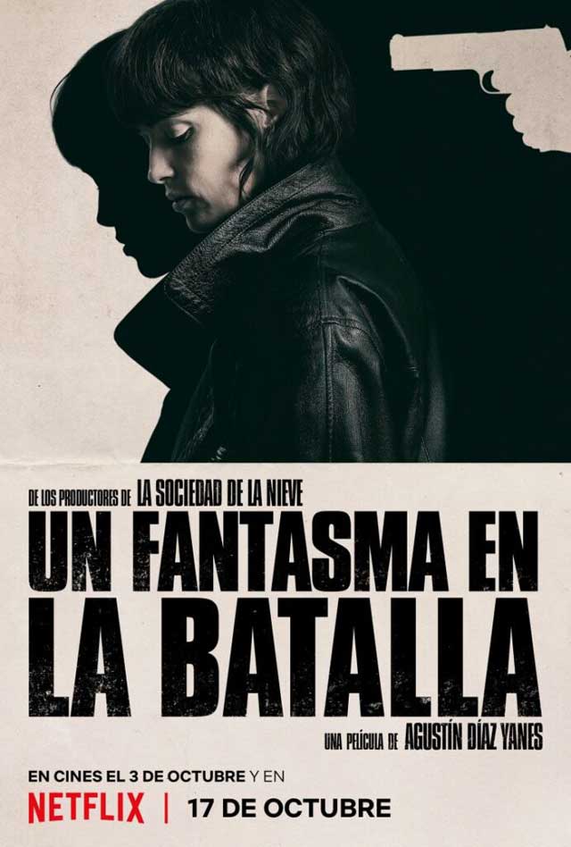 Un fantasma en la batalla - cartel