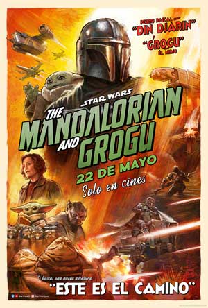Cartel de Star Wars: The Mandalorian and Grogu