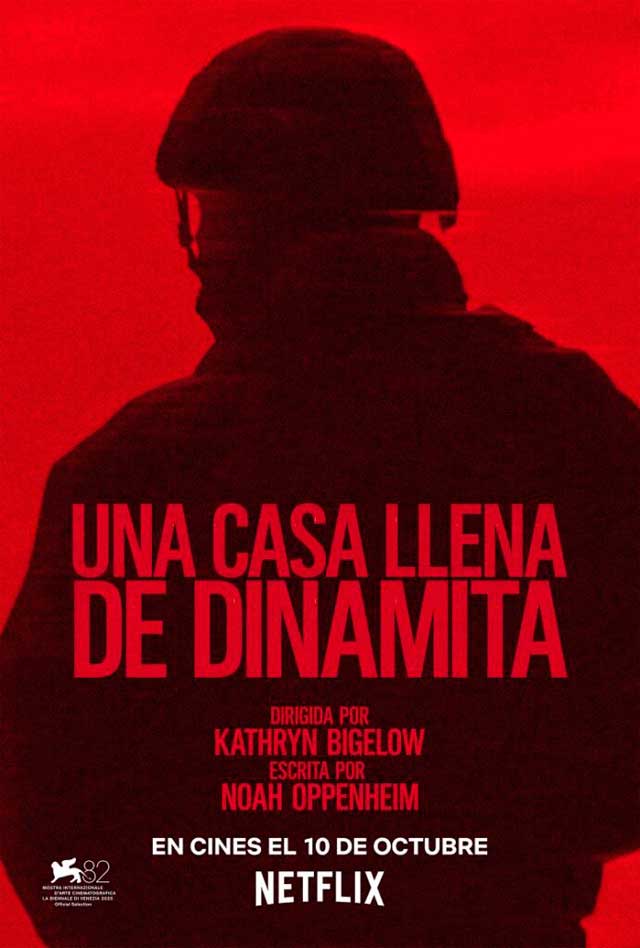 Una casa llena de dinamita - cartel