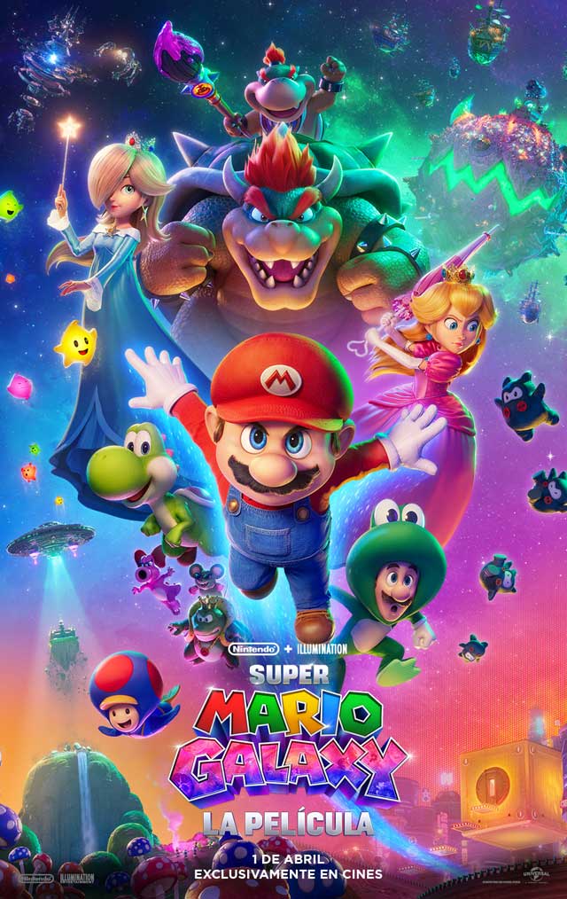 Super Mario Galaxy: La película - cartel