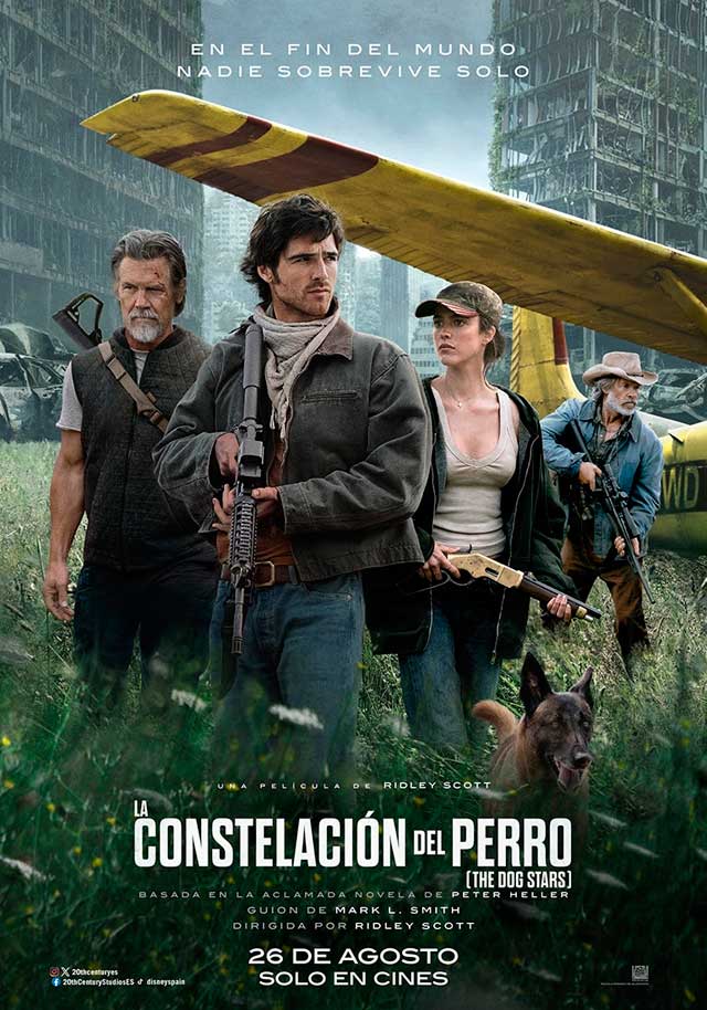 La constelación del perro - cartel