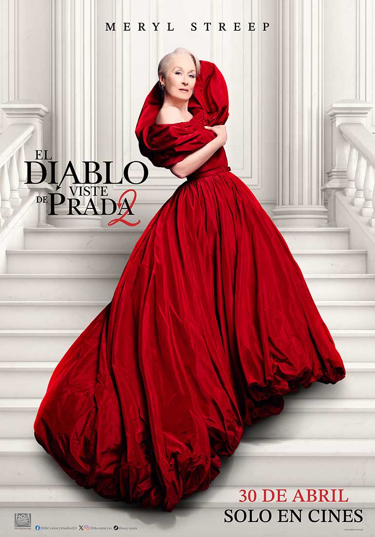 El diablo viste de Prada 2 - cartel Meryl Streep