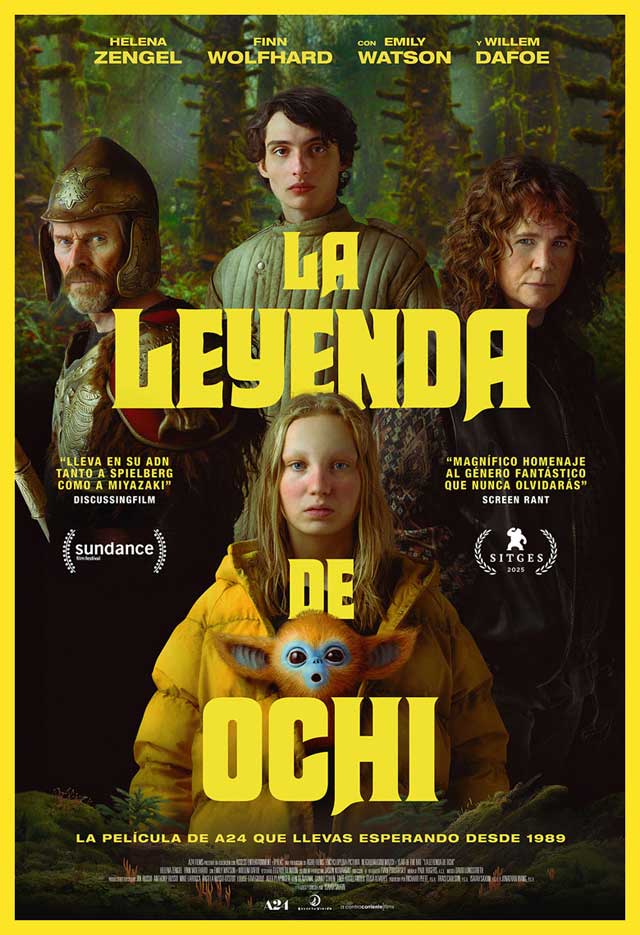 La leyenda de Ochi - cartel
