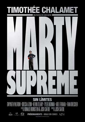 Cartel de Marty supreme