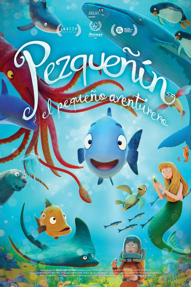 Pezqueñín, el pequeño aventurero - cartel