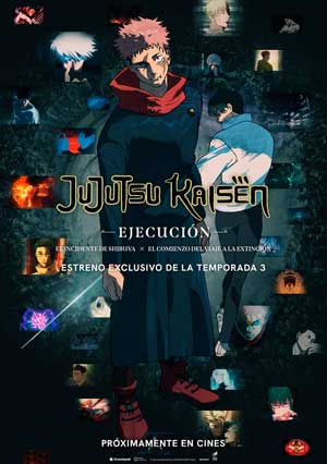 Cartel de Jujutsu Kaisen: Ejecución