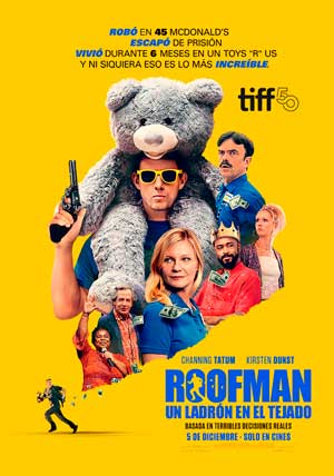 Cartel de Roofman, un ladrón en el tejado