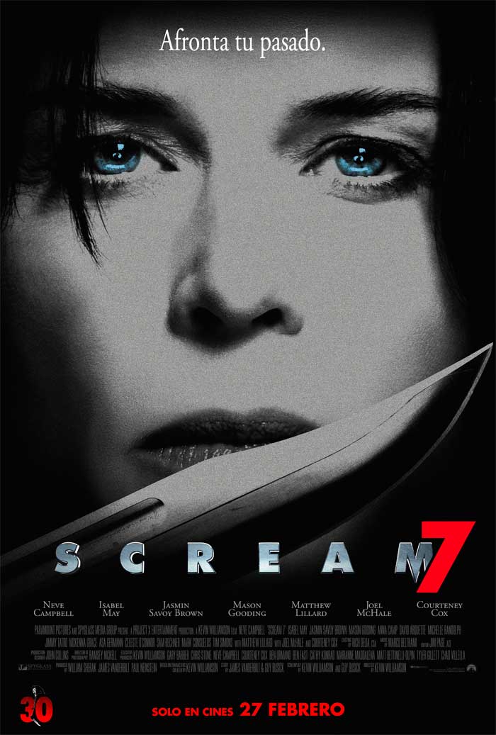 Scream 7 - cartel 30 aniversario