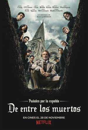 Cartel de Puñales por la espalda: De entre los muertos