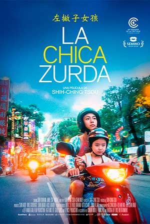 Cartel de La chica zurda